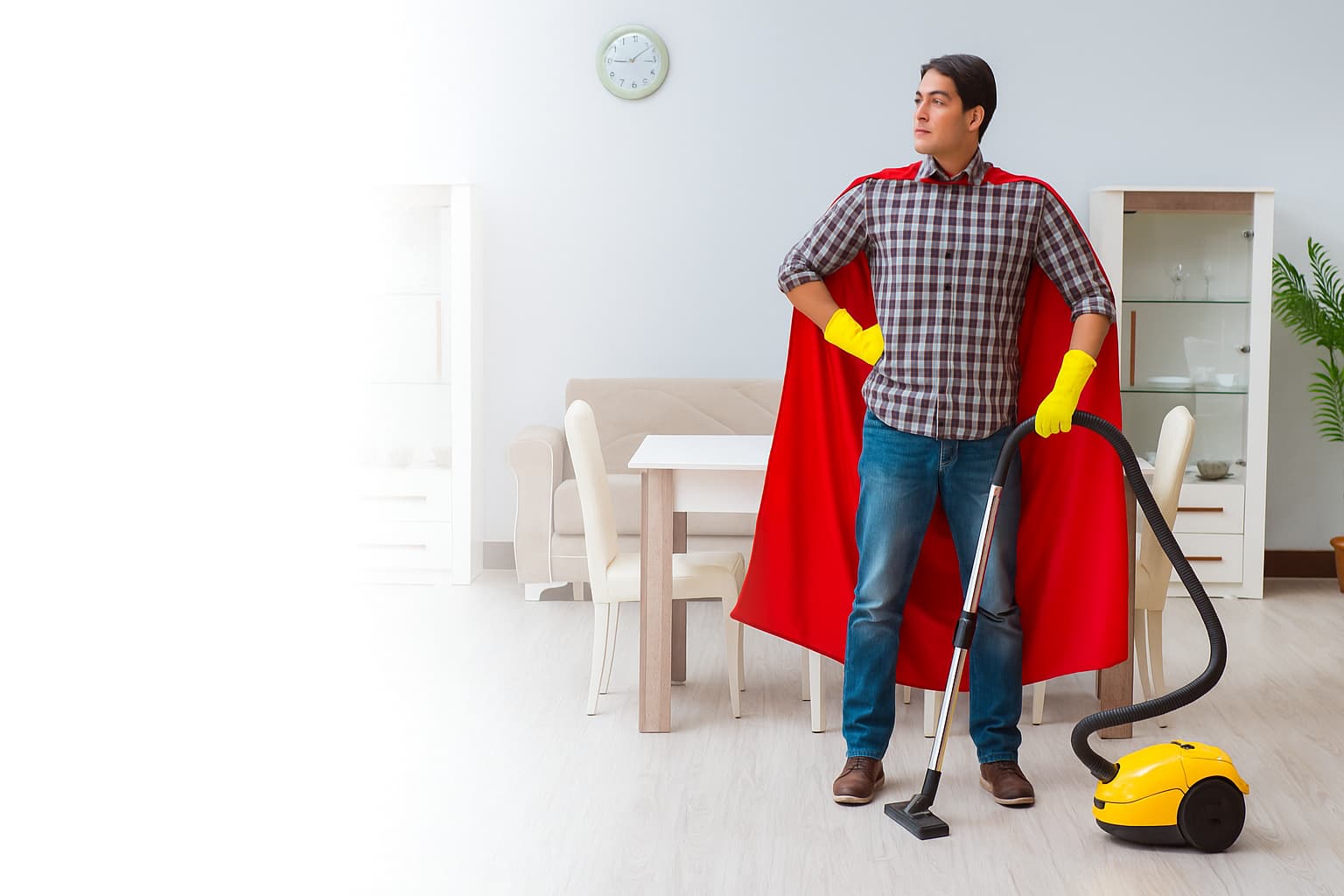 FINALLY, A CLEANING SERVICE THAT DOESN'T SUCK.